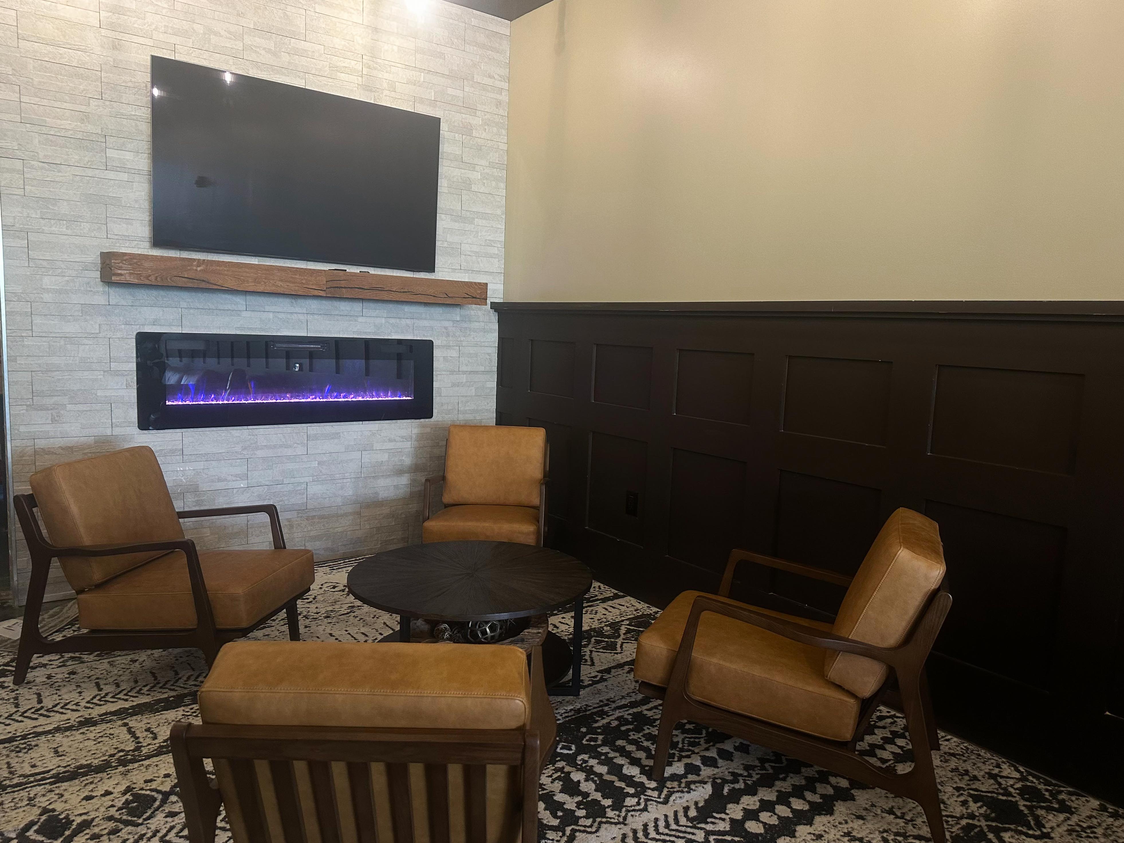 Lounge Fireplace Area